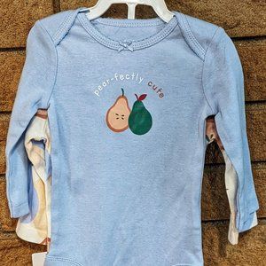 Carters 3 Piece With Pear Theme